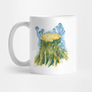 Mushroom Tree Stump Mug